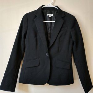 New York & Company Black Stretch Blazer Size 0